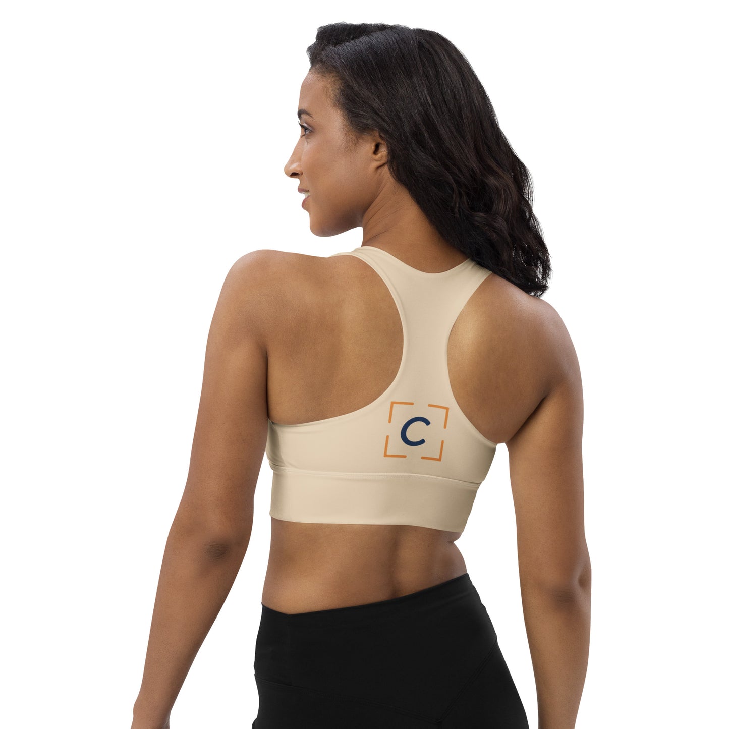 Sports bra Tan/Bone