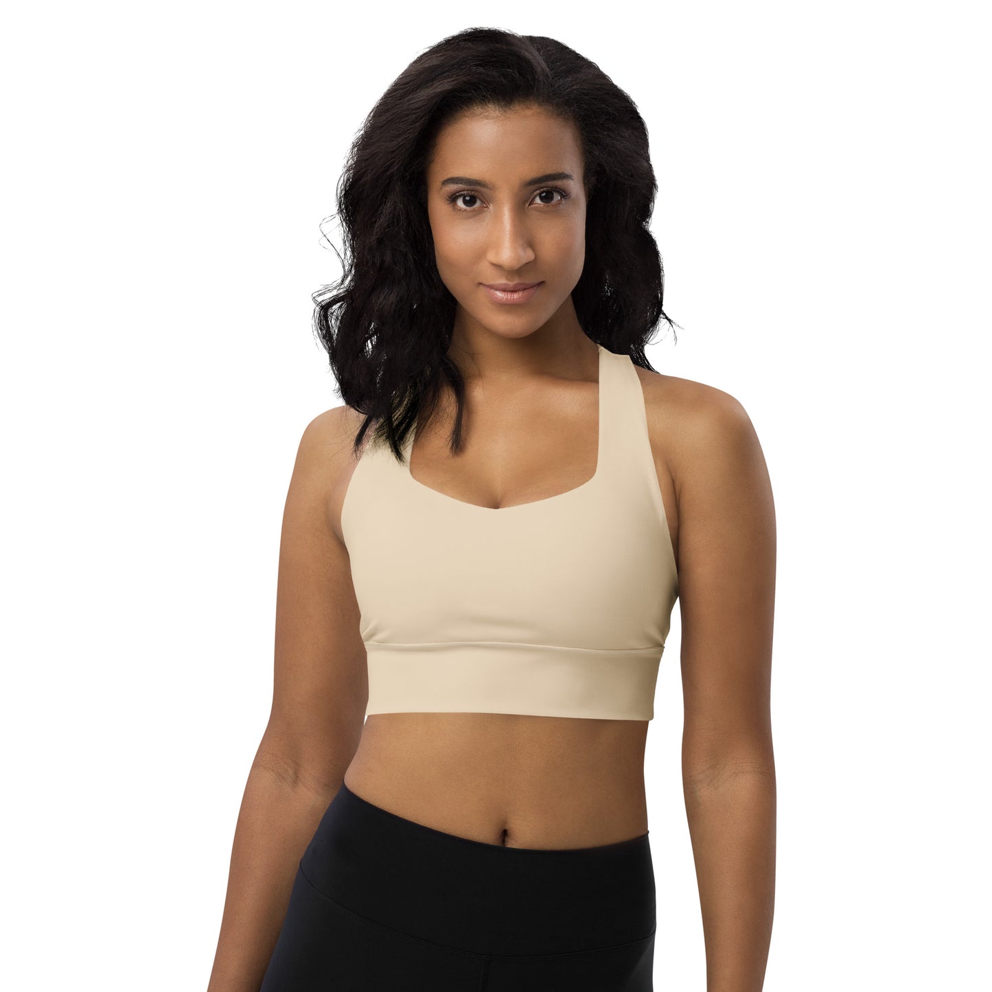 Sports bra Tan/Bone