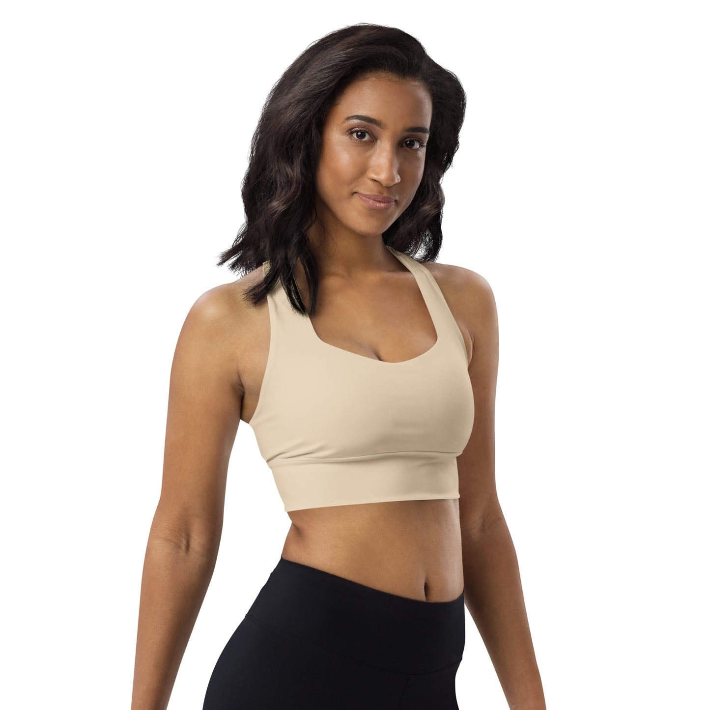 Sports bra Tan/Bone